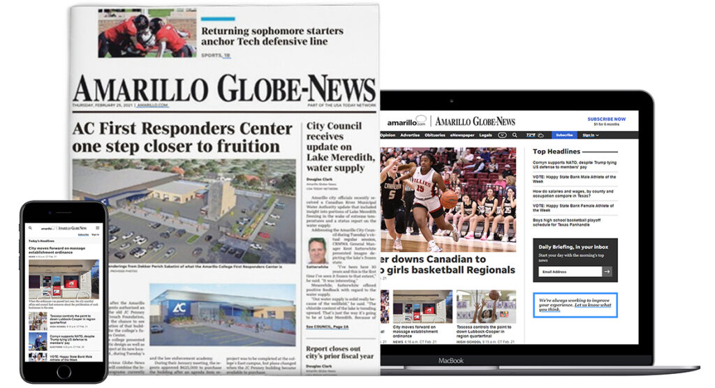 Amarillo GlobeNews Subscriptions & Home Delivery Subscriber Services(01)